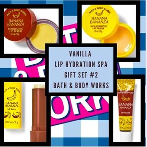 NEW: BANANA BANANZA Lip Care Set Bath & Body Works #2